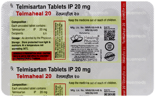 Telmaheal 20 Tablet 15